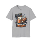 Game Day Fall Season Unisex Soft-style T-Shirt, Sports Tee, Casual Wear, Gift for Sports Fans, Motivational Shirt