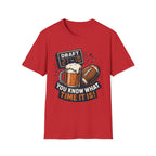 Game Day Fall Season Unisex Soft-style T-Shirt, Sports Tee, Casual Wear, Gift for Sports Fans, Motivational Shirt