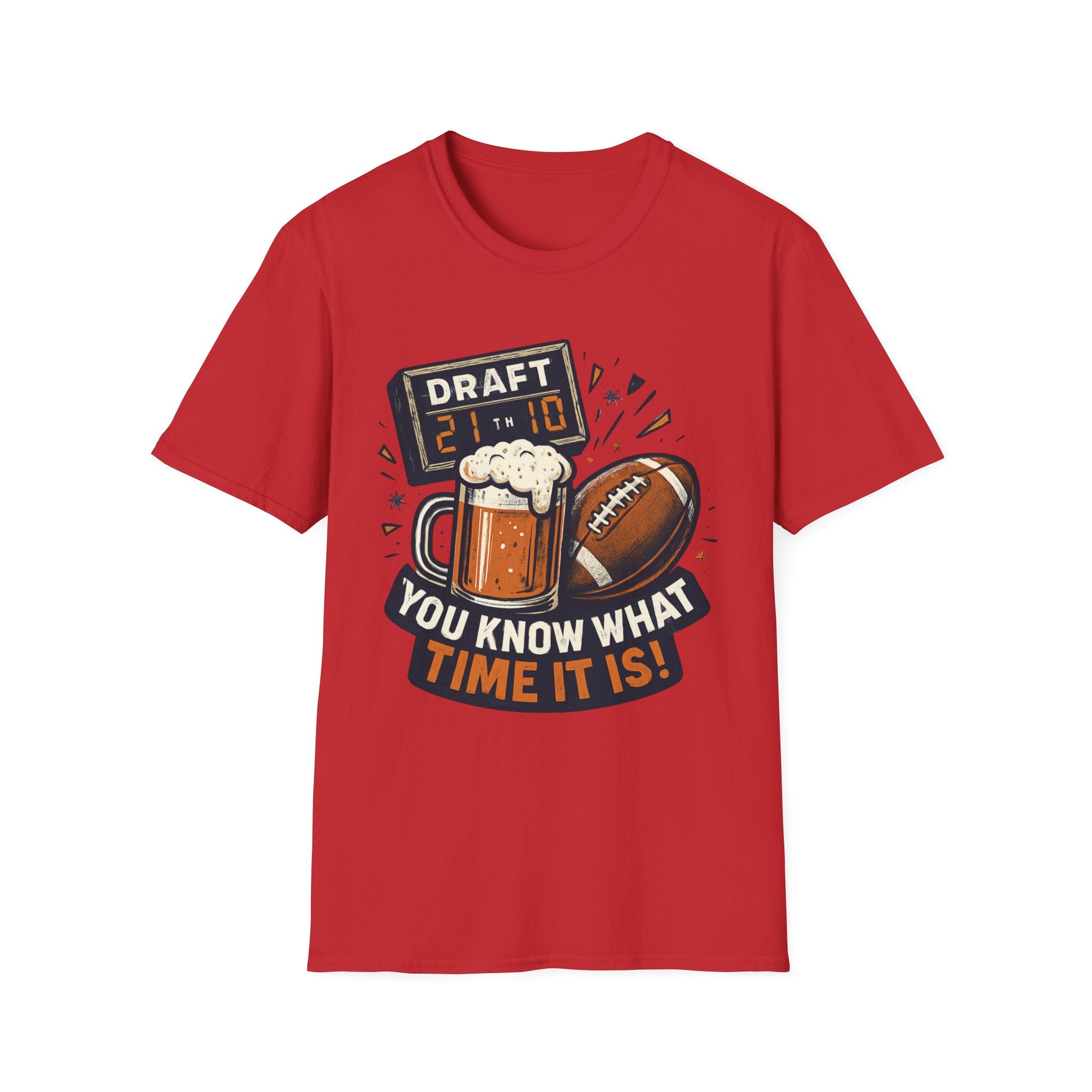 Game Day Fall Season Unisex Soft-style T-Shirt, Sports Tee, Casual Wear, Gift for Sports Fans, Motivational Shirt