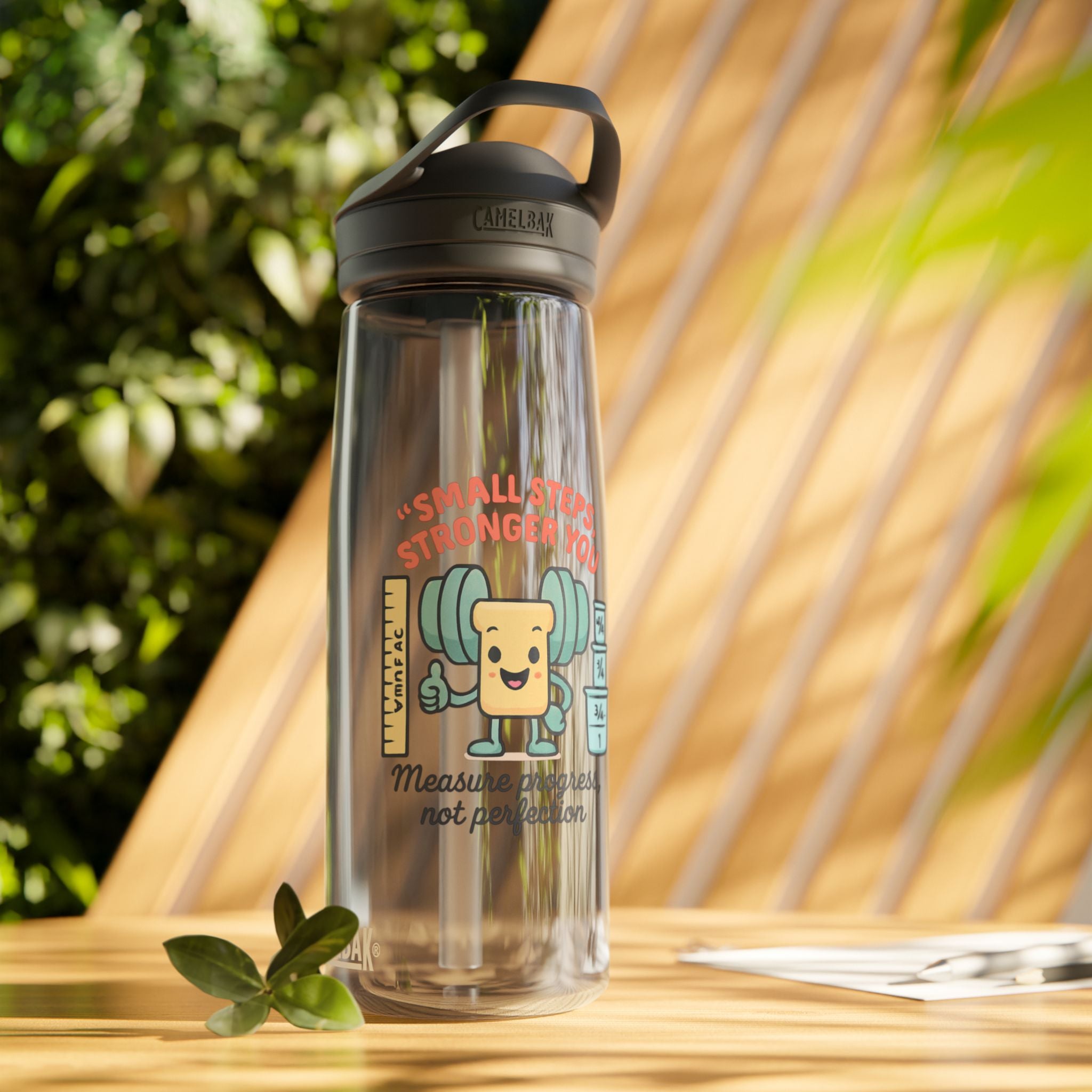 Motivational Water Bottle, 20oz, 25oz, Perfect for Fitness Lovers, Gym Enthusiasts, Encouraging Gift for Holidays, Healthy Hydration