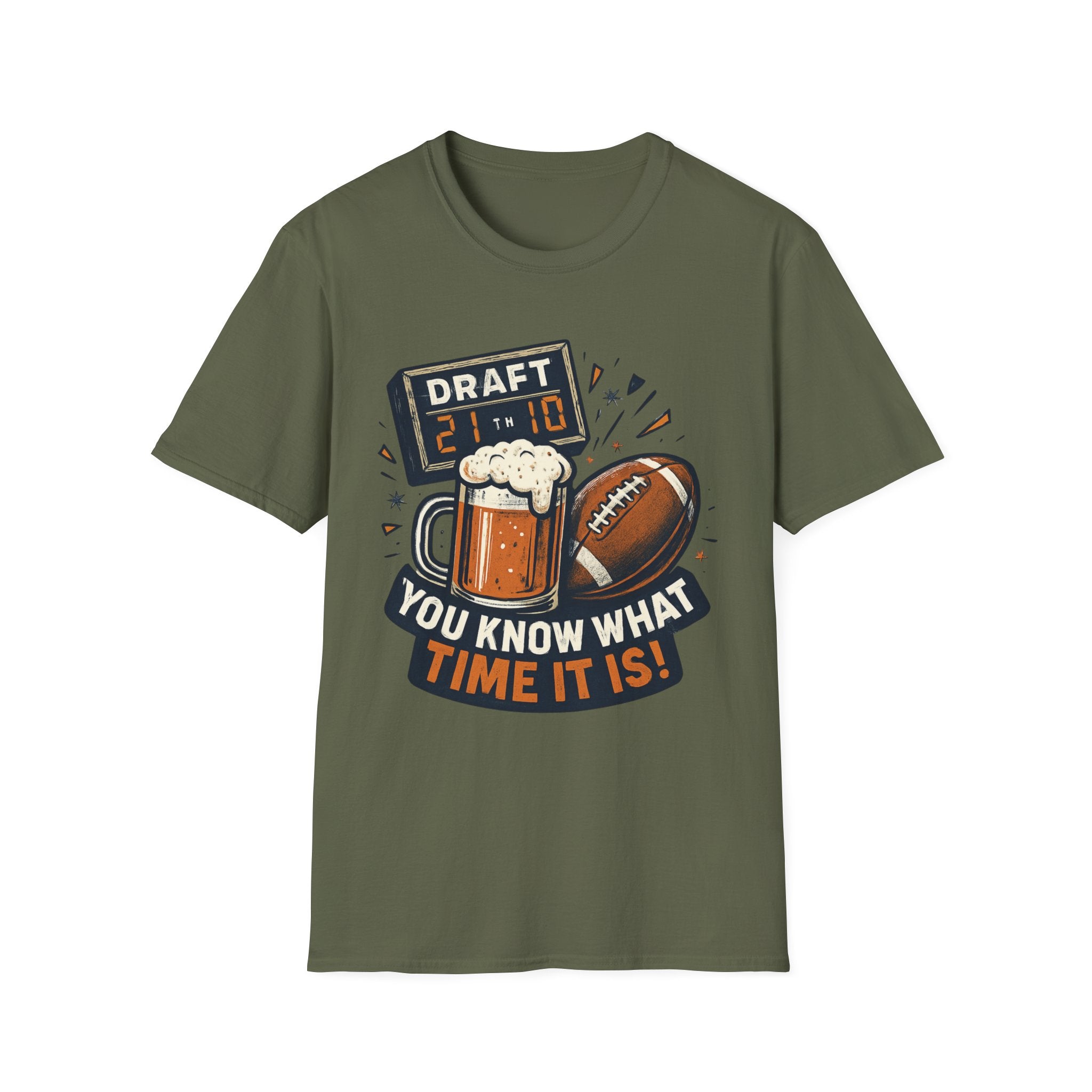 Game Day Fall Season Unisex Soft-style T-Shirt, Sports Tee, Casual Wear, Gift for Sports Fans, Motivational Shirt