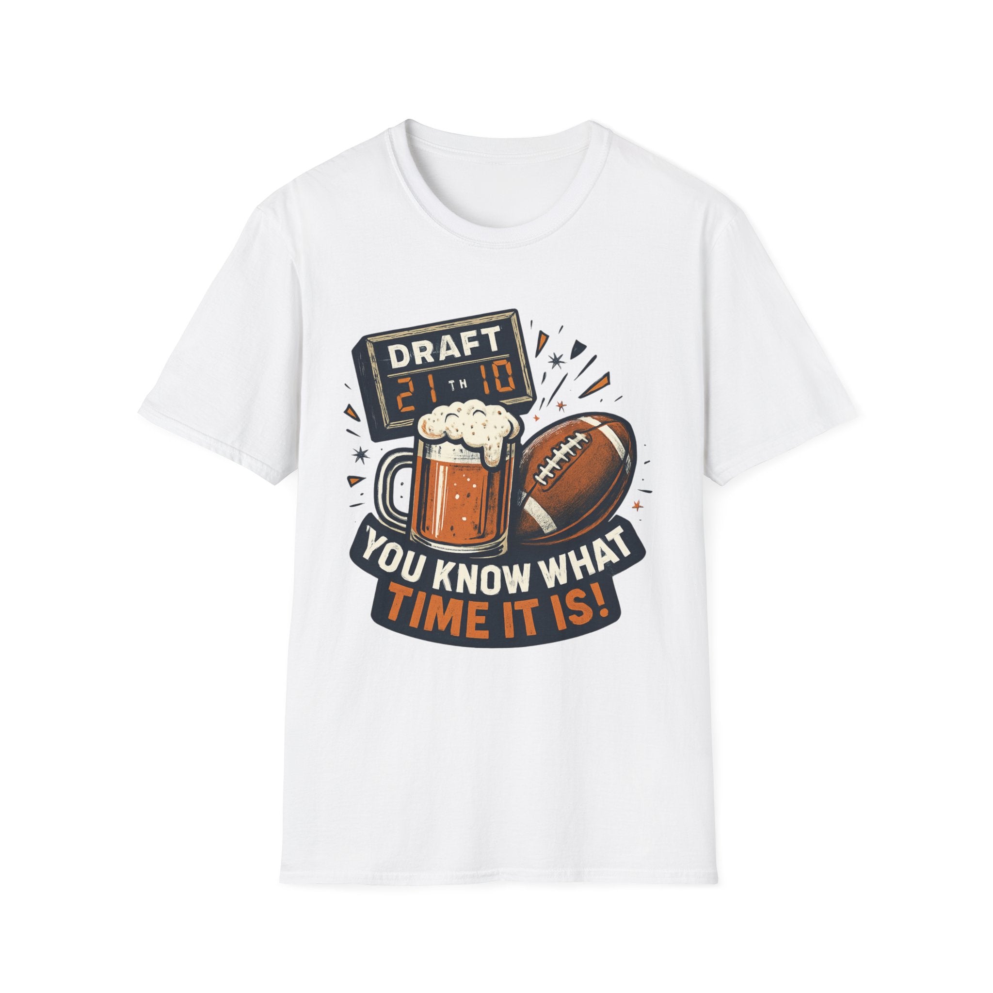 Game Day Fall Season Unisex Soft-style T-Shirt, Sports Tee, Casual Wear, Gift for Sports Fans, Motivational Shirt