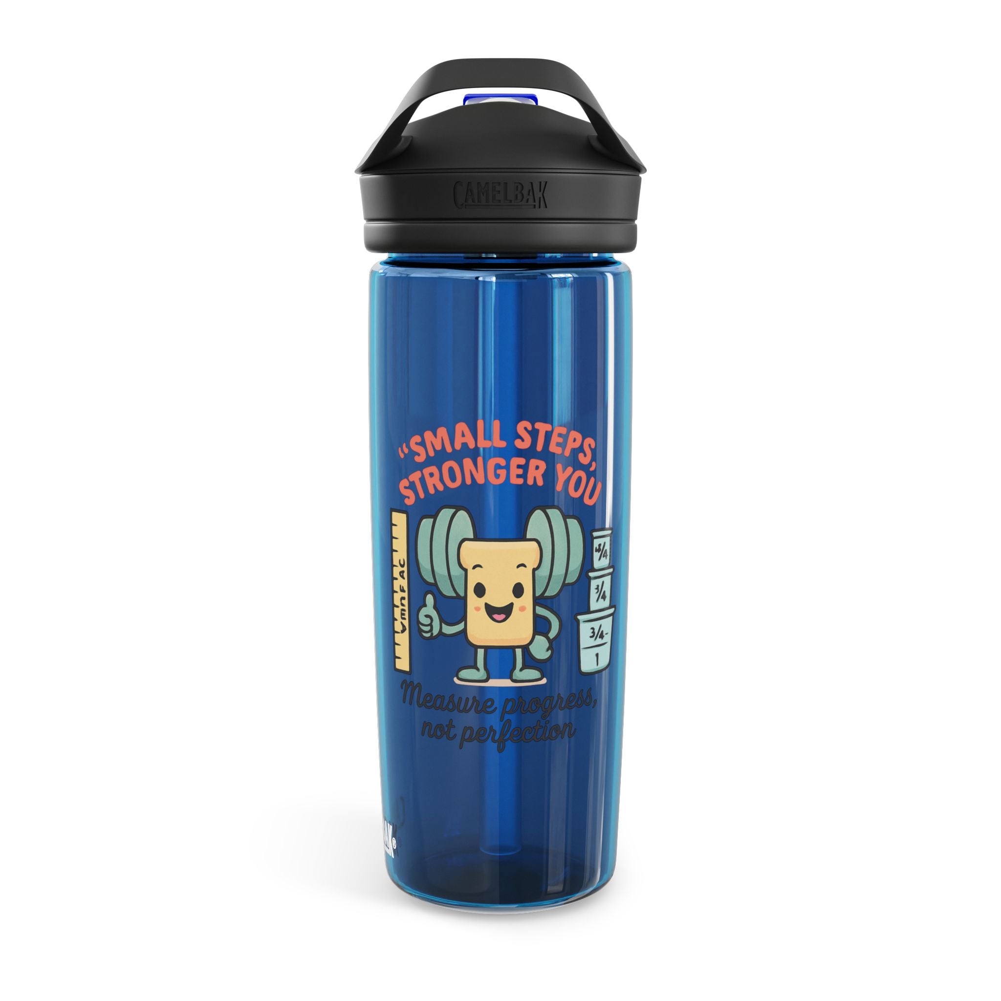 Motivational Water Bottle, 20oz, 25oz, Perfect for Fitness Lovers, Gym Enthusiasts, Encouraging Gift for Holidays, Healthy Hydration