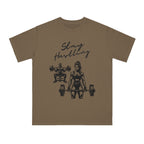 Stay Hustling Fitness T-Shirt, Organic Unisex Workout Tee, Exercise Apparel, Gym Shirt, Motivation Gift