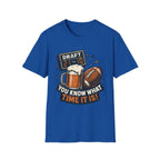 Game Day Fall Season Unisex Soft-style T-Shirt, Sports Tee, Casual Wear, Gift for Sports Fans, Motivational Shirt