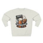 Draft Day Crewneck Sweatshirt | You Know What Time It Is! | Unisex Fashion | Sports Fan Apparel | Gift for Him/Her | Tailgating Essentials