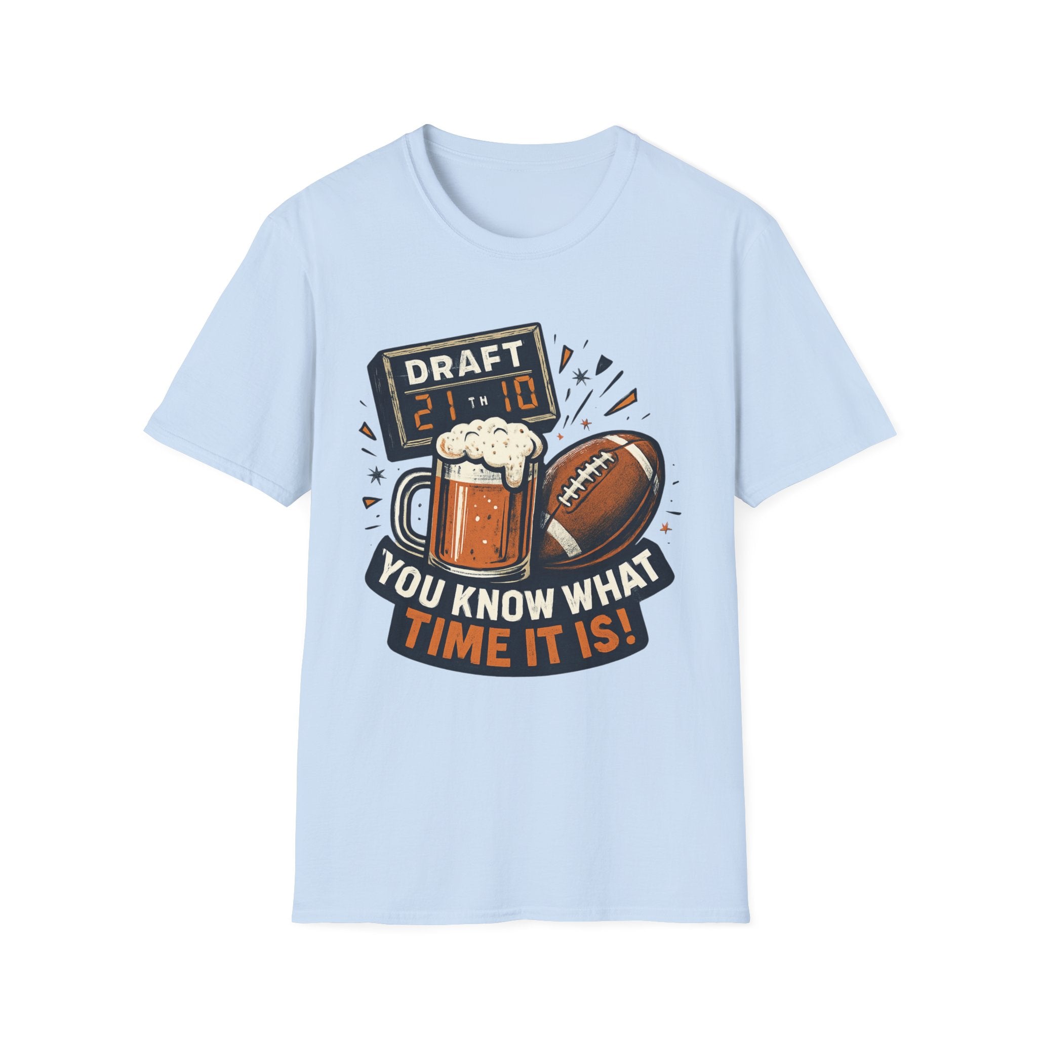 Game Day Fall Season Unisex Soft-style T-Shirt, Sports Tee, Casual Wear, Gift for Sports Fans, Motivational Shirt