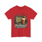 Football Season Unisex Heavy Cotton Tee | Game Day Shirt, Sports Enthusiast Gift, Tailgate Apparel, Football Fan Gear, Casual Comfort