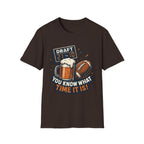 Game Day Fall Season Unisex Soft-style T-Shirt, Sports Tee, Casual Wear, Gift for Sports Fans, Motivational Shirt