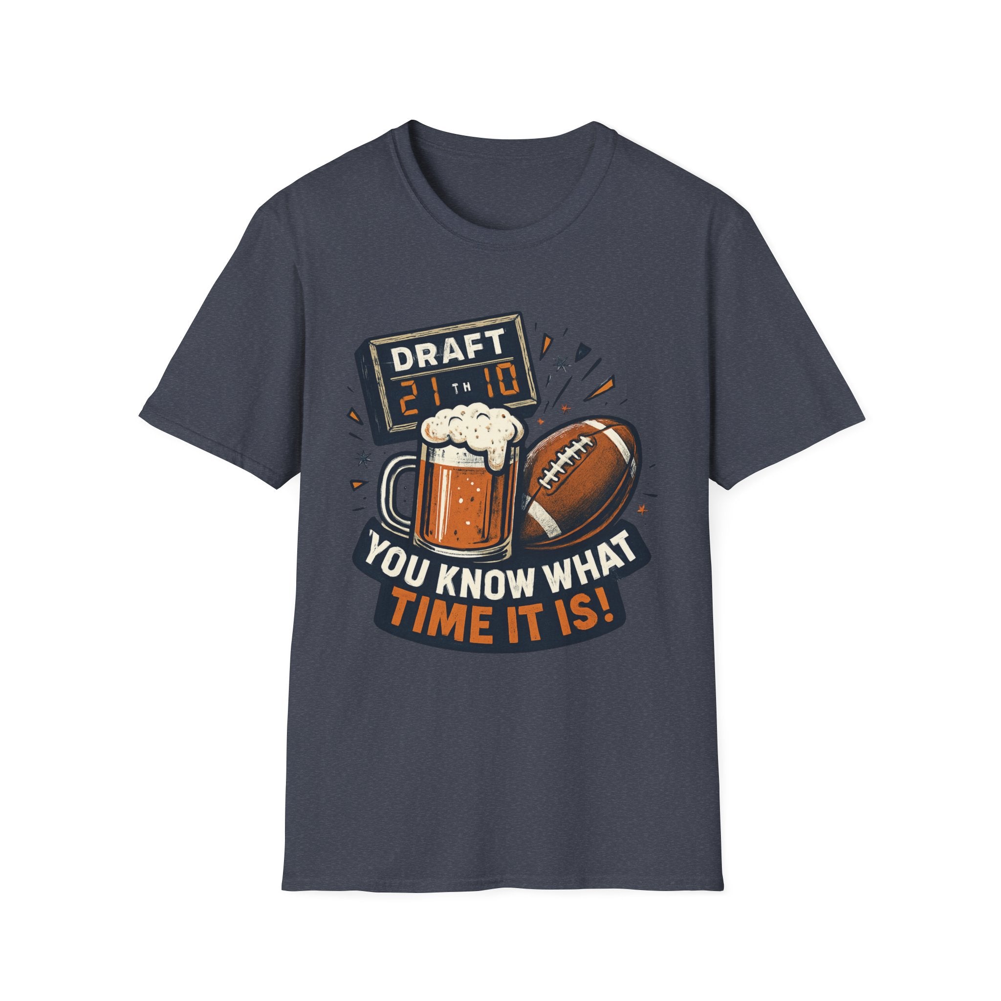 Game Day Fall Season Unisex Soft-style T-Shirt, Sports Tee, Casual Wear, Gift for Sports Fans, Motivational Shirt