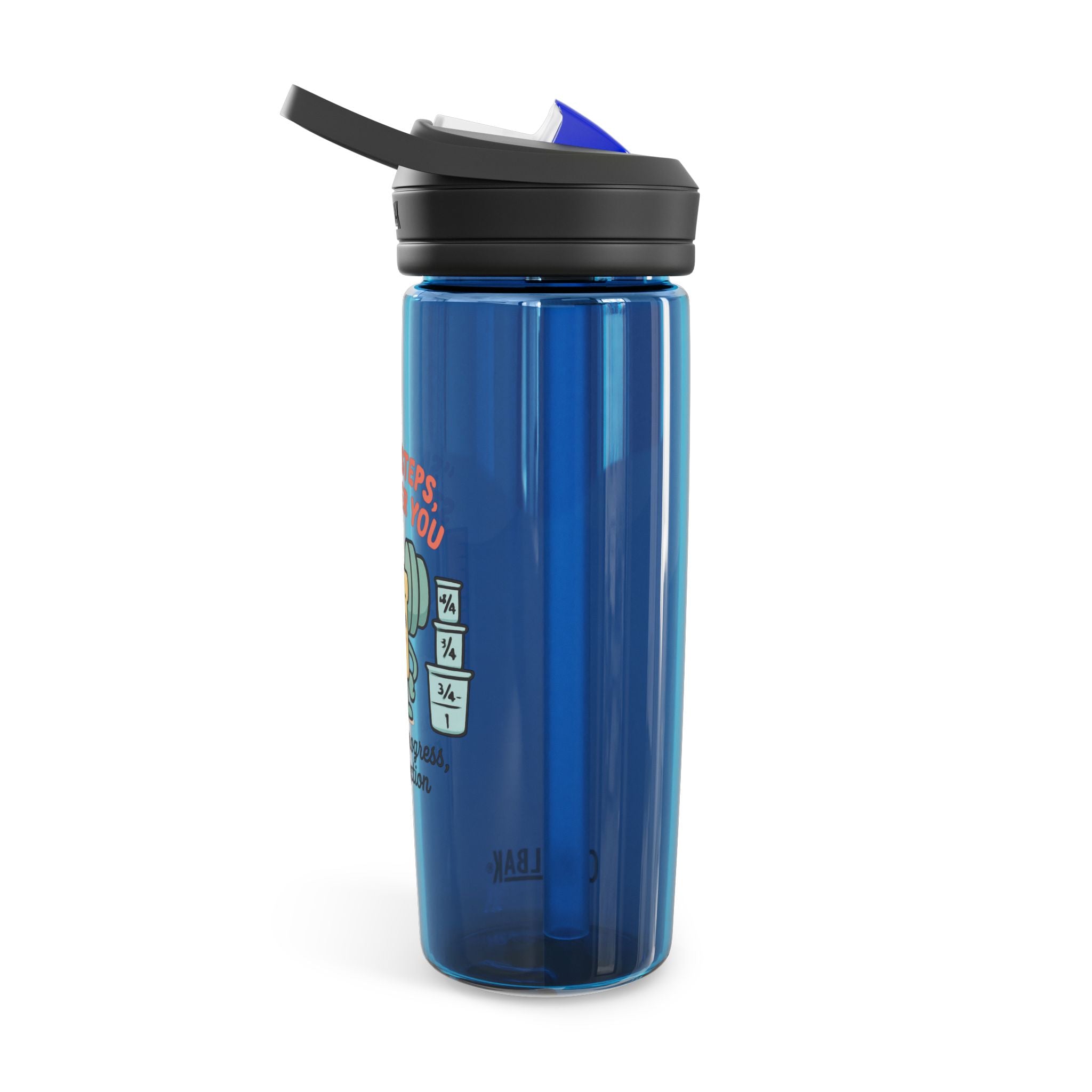 Motivational Water Bottle, 20oz, 25oz, Perfect for Fitness Lovers, Gym Enthusiasts, Encouraging Gift for Holidays, Healthy Hydration