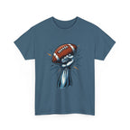 Empowered Football Fan Tee, Unisex Heavy Cotton Tee for Game Days, Sports Enthusiast Gift, Tailgate Party Shirt, Football Season Apparel