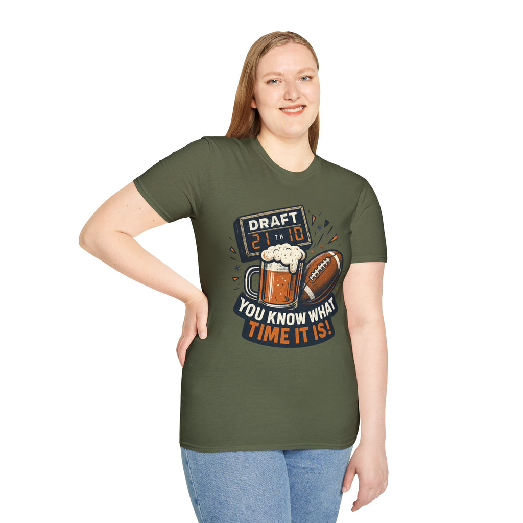 Game Day Fall Season Unisex Soft-style T-Shirt, Sports Tee, Casual Wear, Gift for Sports Fans, Motivational Shirt