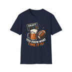 Game Day Fall Season Unisex Soft-style T-Shirt, Sports Tee, Casual Wear, Gift for Sports Fans, Motivational Shirt