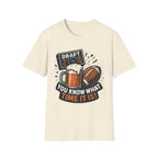 Game Day Fall Season Unisex Soft-style T-Shirt, Sports Tee, Casual Wear, Gift for Sports Fans, Motivational Shirt