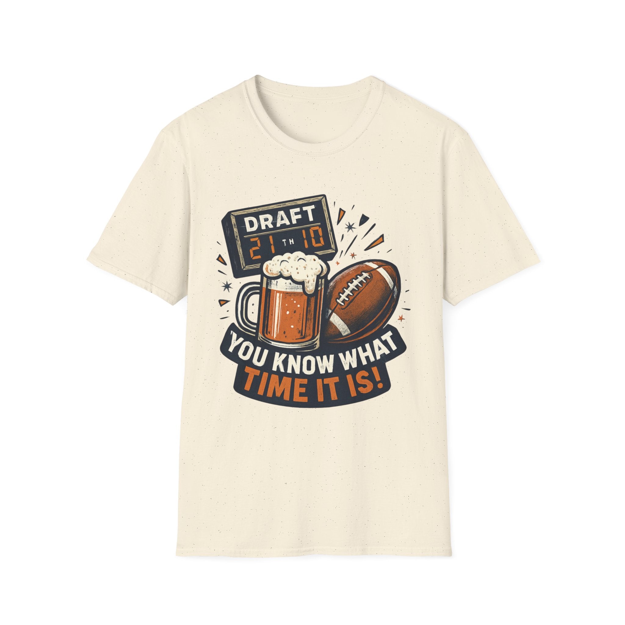 Game Day Fall Season Unisex Soft-style T-Shirt, Sports Tee, Casual Wear, Gift for Sports Fans, Motivational Shirt