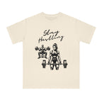 Stay Hustling Fitness T-Shirt, Organic Unisex Workout Tee, Exercise Apparel, Gym Shirt, Motivation Gift