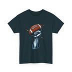 Empowered Football Fan Tee, Unisex Heavy Cotton Tee for Game Days, Sports Enthusiast Gift, Tailgate Party Shirt, Football Season Apparel