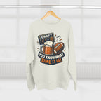 Draft Day Crewneck Sweatshirt | You Know What Time It Is! | Unisex Fashion | Sports Fan Apparel | Gift for Him/Her | Tailgating Essentials