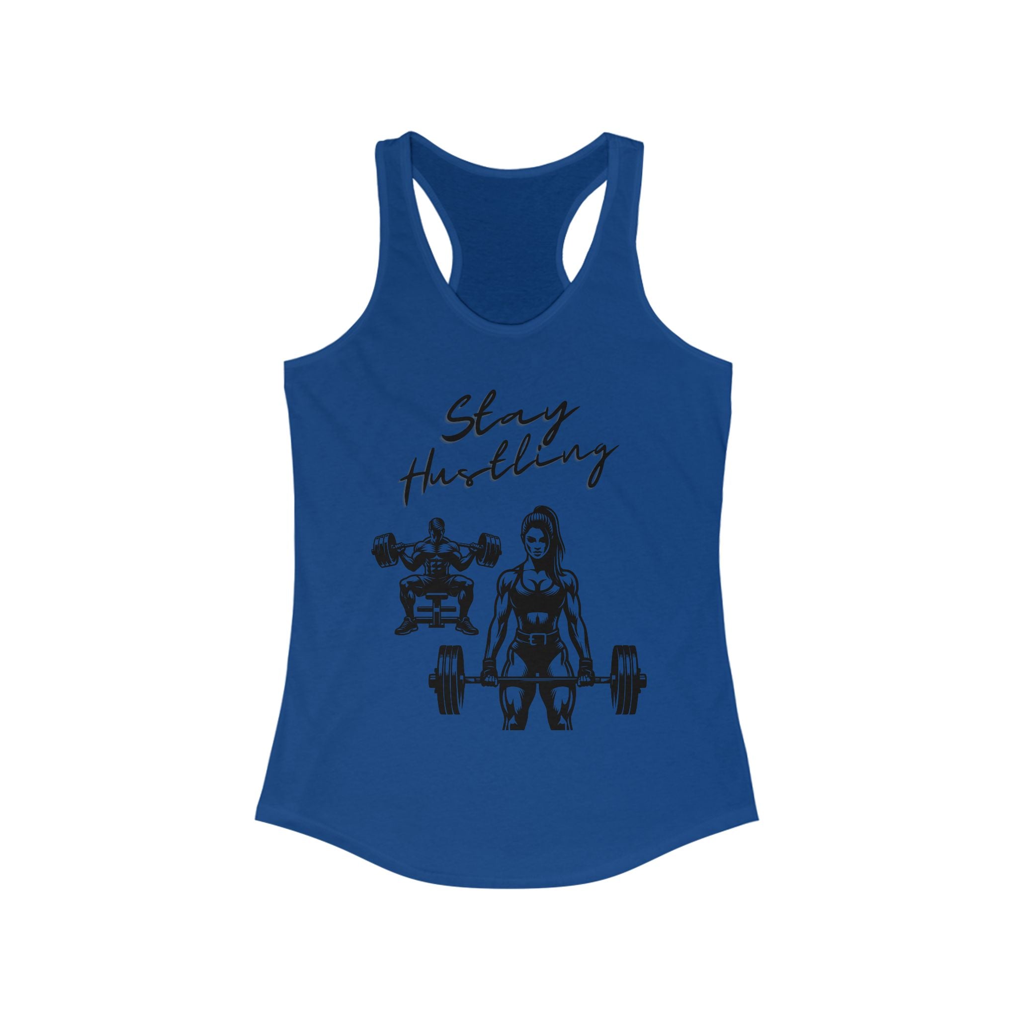 Stay Hustling Women's Tank Top - Fitness Apparel, Workout Shirt, Gym Fashion, Motivational Tee, Exercise Gear