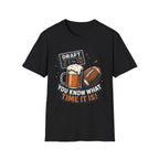 Game Day Fall Season Unisex Soft-style T-Shirt, Sports Tee, Casual Wear, Gift for Sports Fans, Motivational Shirt
