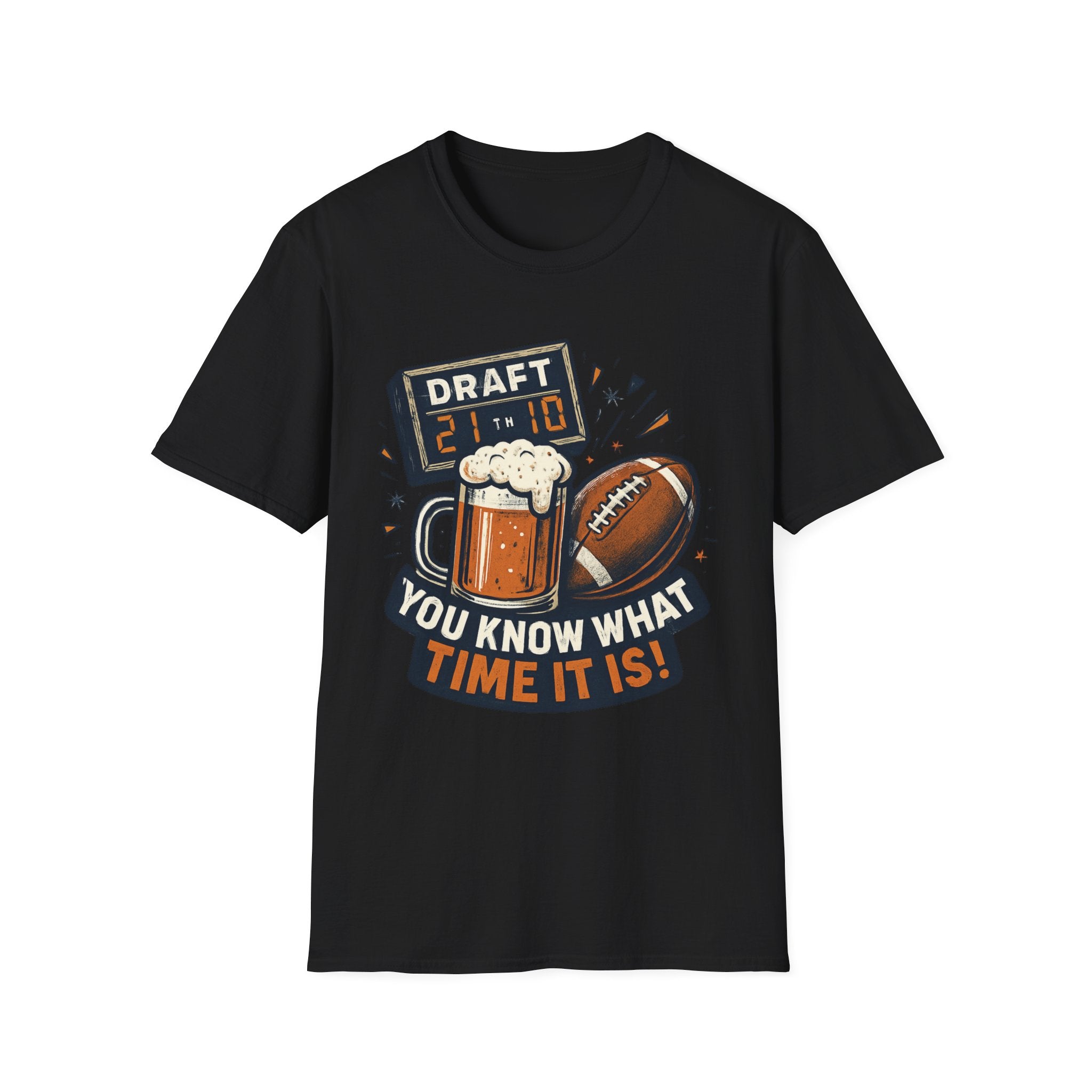 Game Day Fall Season Unisex Soft-style T-Shirt, Sports Tee, Casual Wear, Gift for Sports Fans, Motivational Shirt