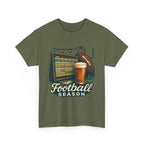 Football Season Unisex Heavy Cotton Tee | Game Day Shirt, Sports Enthusiast Gift, Tailgate Apparel, Football Fan Gear, Casual Comfort