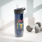 Motivational Water Bottle, 20oz, 25oz, Perfect for Fitness Lovers, Gym Enthusiasts, Encouraging Gift for Holidays, Healthy Hydration